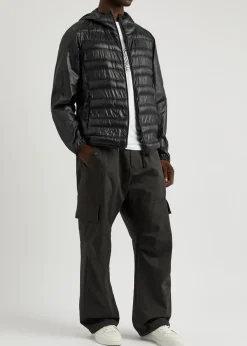 Luseney hooded shell jacket