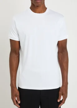 Luxe mercerised cotton T-shirt