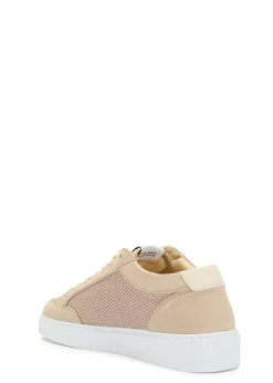 Luxor Slim panelled mesh-knit sneakers