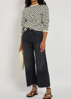 Lyra cropped wide-leg jeans