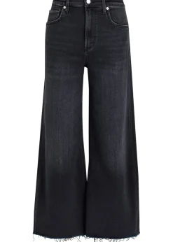 Lyra cropped wide-leg jeans