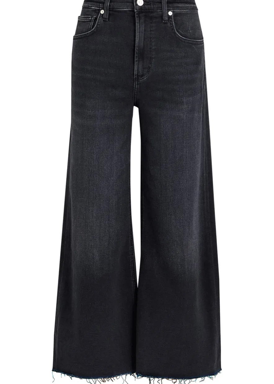 Lyra cropped wide-leg jeans