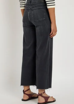 Lyra cropped wide-leg jeans