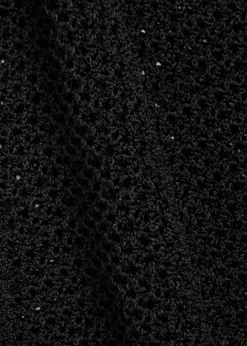 Lyra open-knit maxi dress