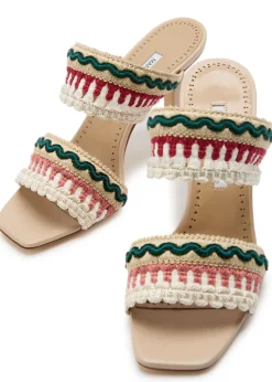 Mabecomu 90 woven-strap leather sandals