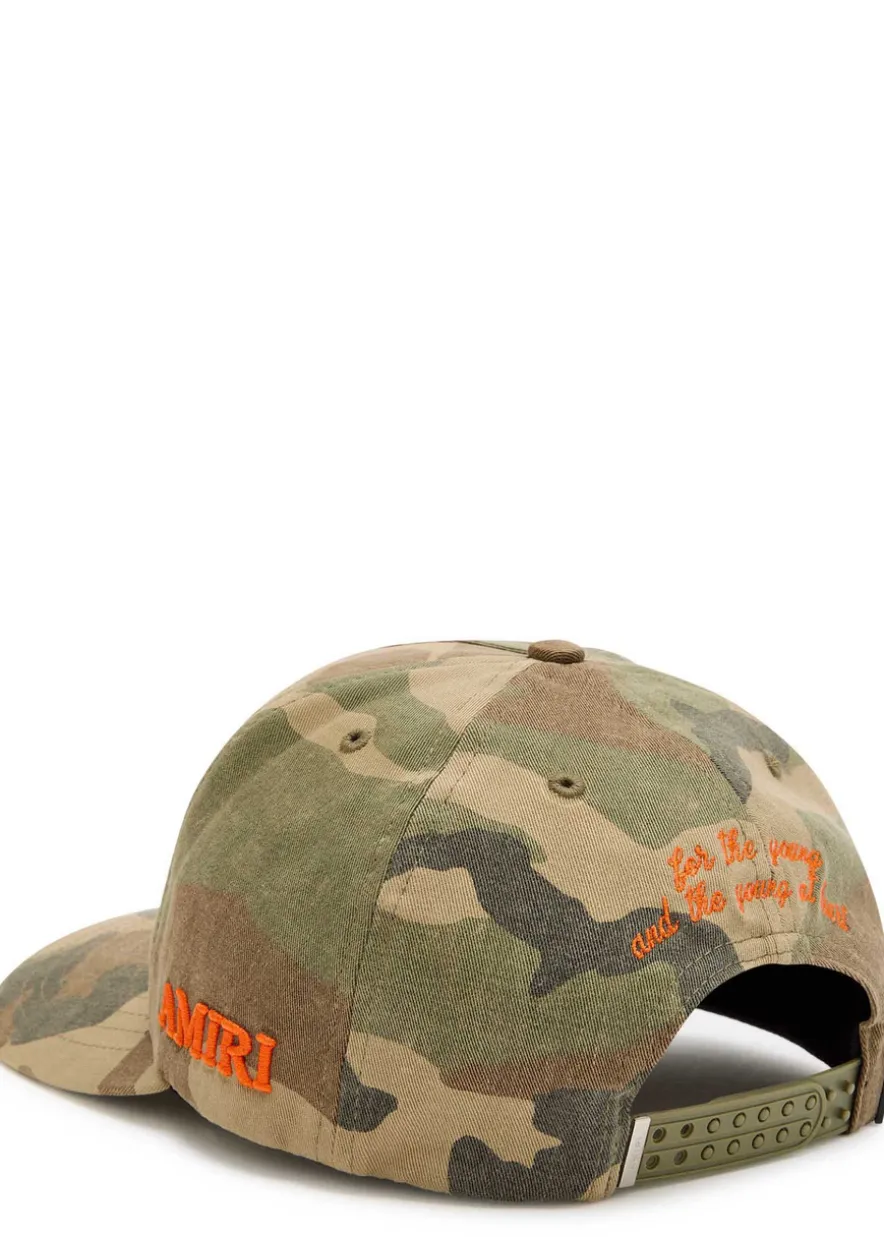 MA camouflage twill cap
