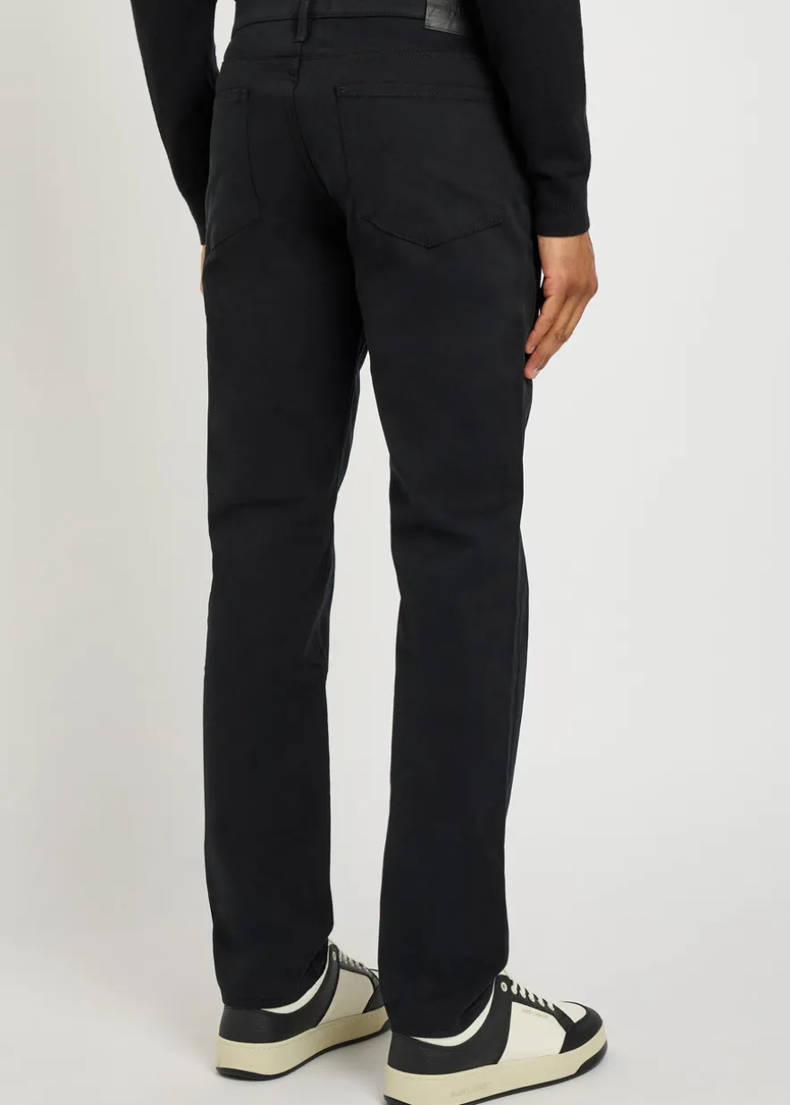 Macneil slim straight-leg twill trousers
