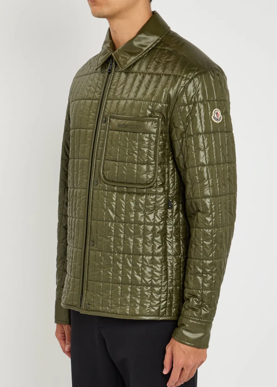 Madiere quilted shell jacket