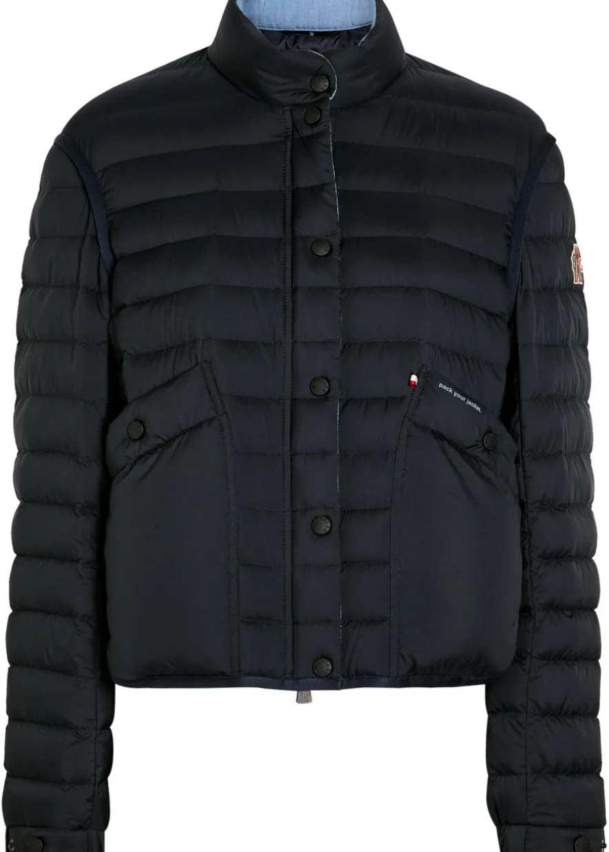 Madulains padded shell bomber jacket