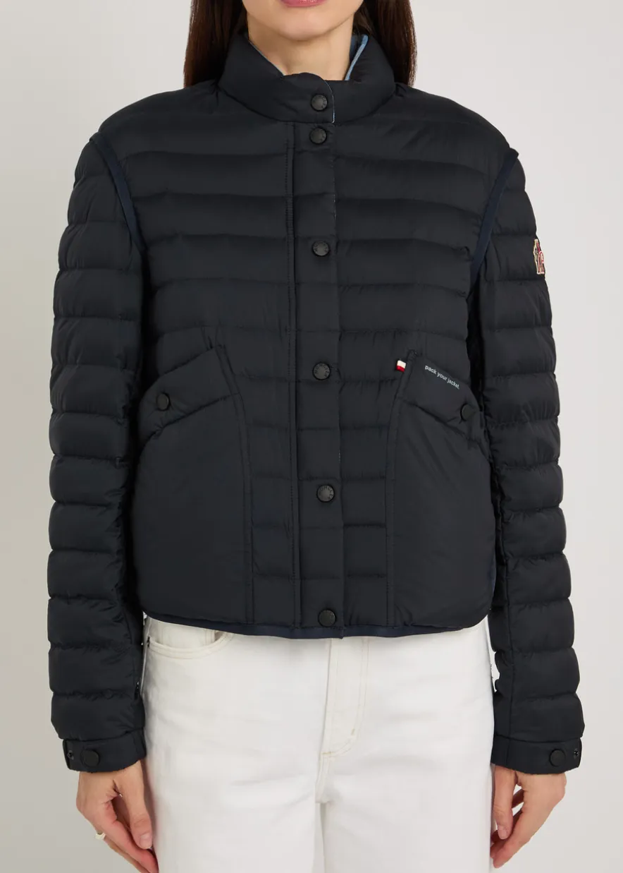Madulains padded shell bomber jacket
