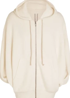 Maglia Zipped hooded knit jumper