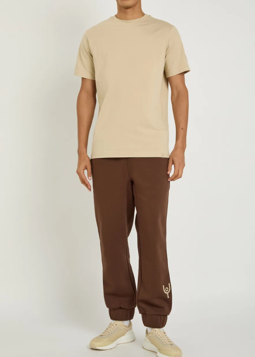 Magna logo-embroidered cotton-blend sweatpants