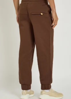 Magna logo-embroidered cotton-blend sweatpants