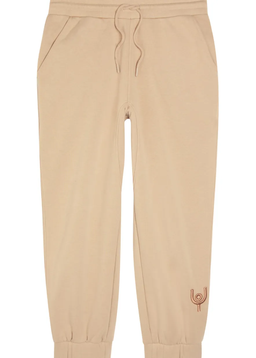 Magna logo-embroidered cotton-blend sweatpants