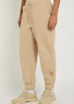 Magna logo-embroidered cotton-blend sweatpants