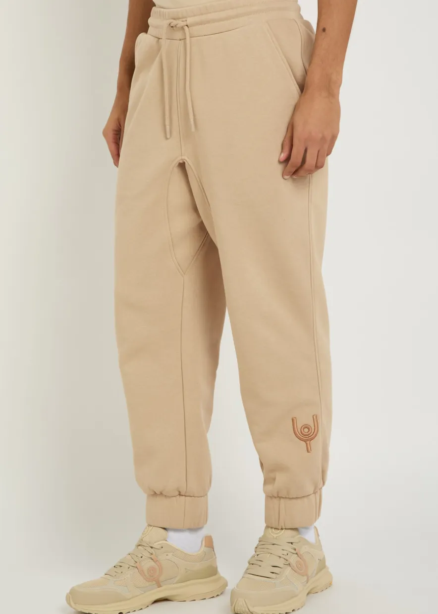 Magna logo-embroidered cotton-blend sweatpants
