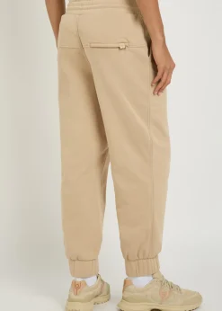Magna logo-embroidered cotton-blend sweatpants