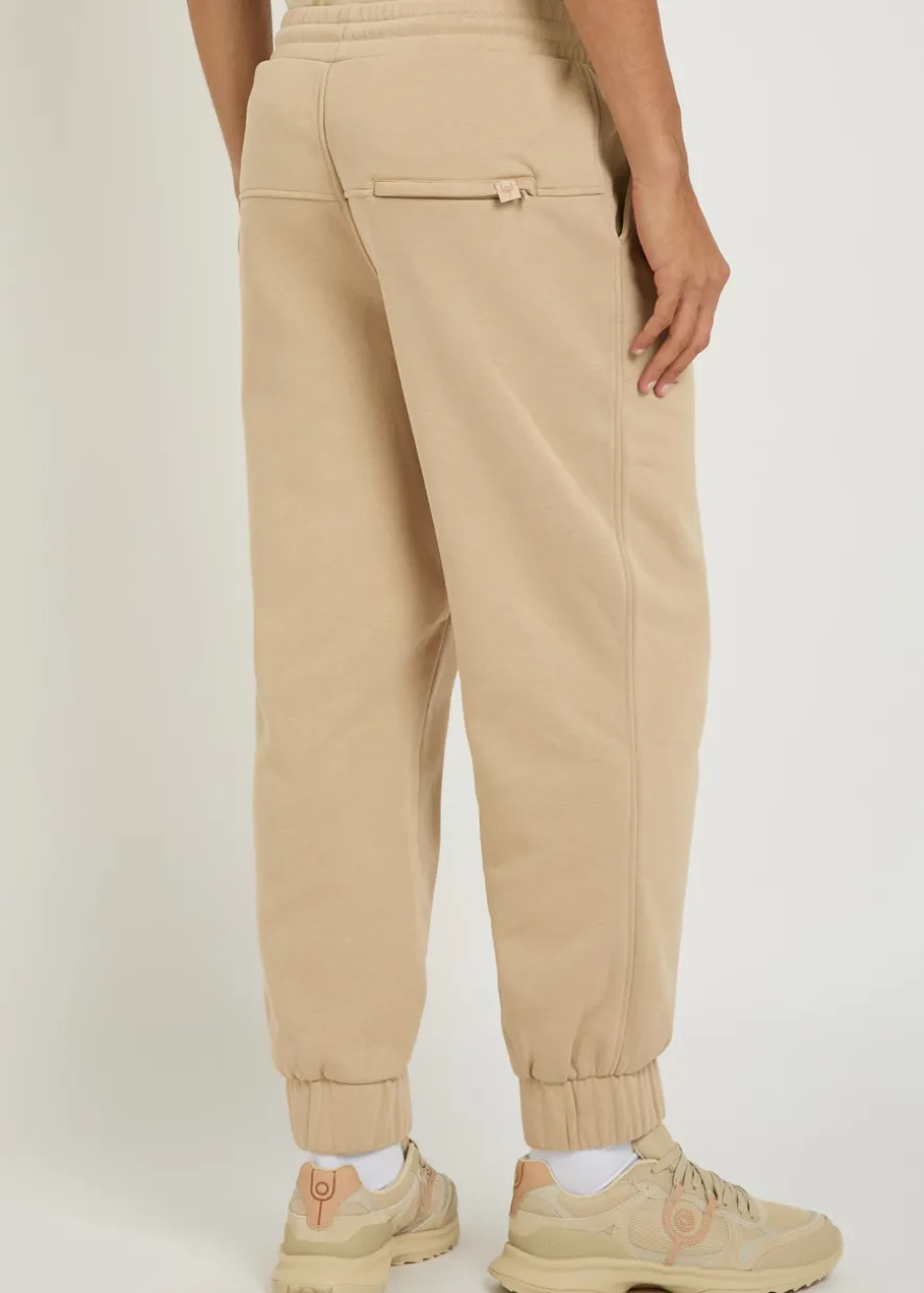 Magna logo-embroidered cotton-blend sweatpants