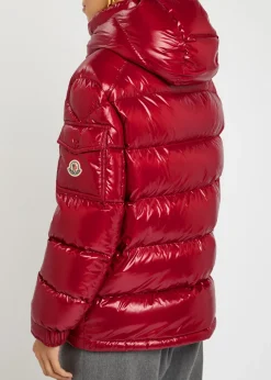 Maire quilted hooded shell jacket
