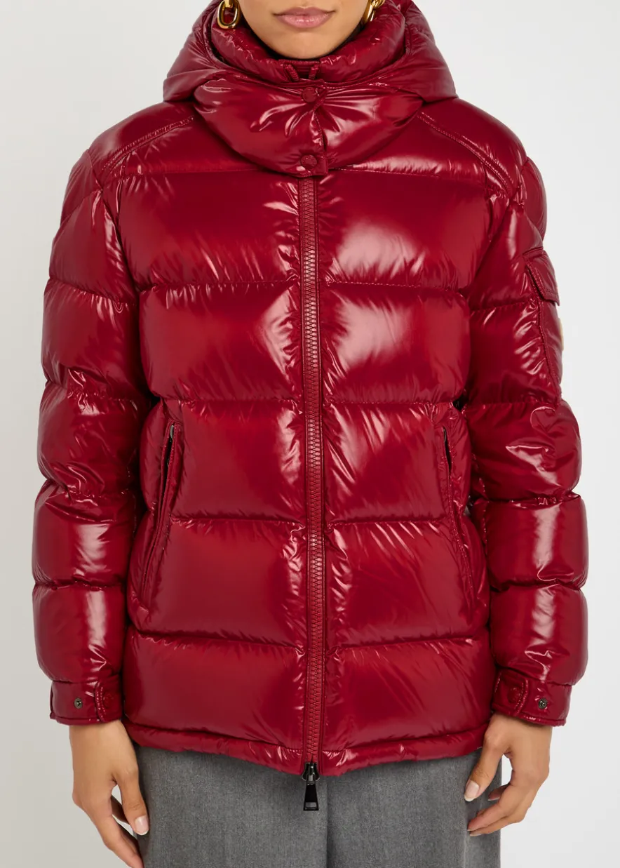 Maire quilted hooded shell jacket