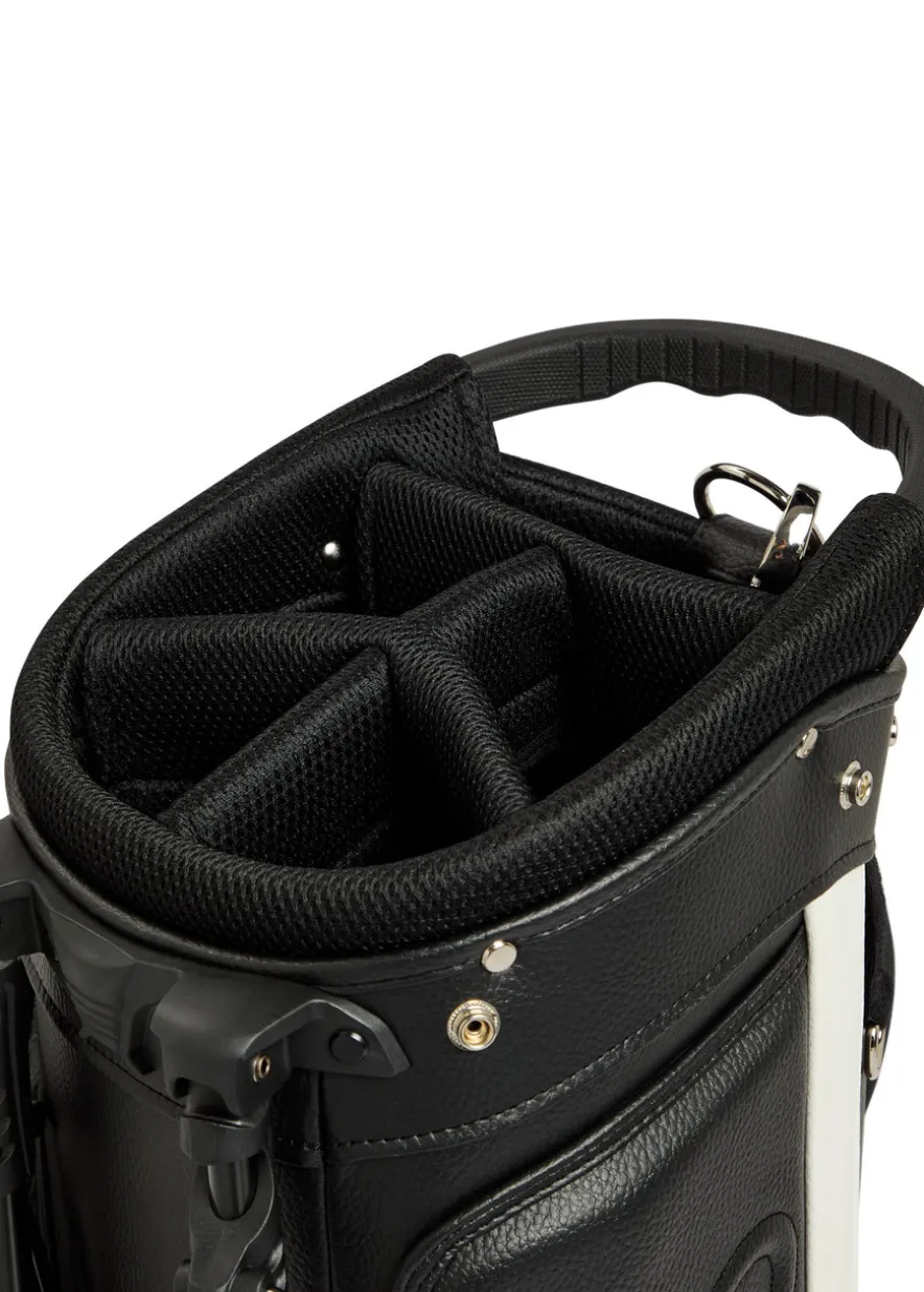 Malbon embroidered faux leather golf cart bag