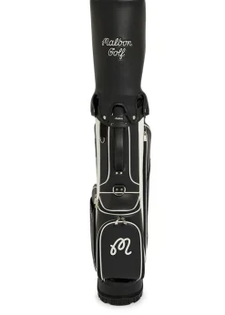 Malbon embroidered faux leather golf cart bag