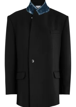 Male twill blazer