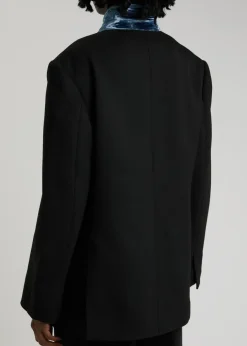 Male twill blazer