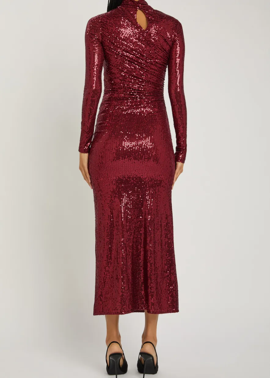 Malia sequin-embellished tulle gown