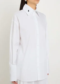 Malik cotton-poplin shirt