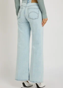 Maline Flared-leg jeans