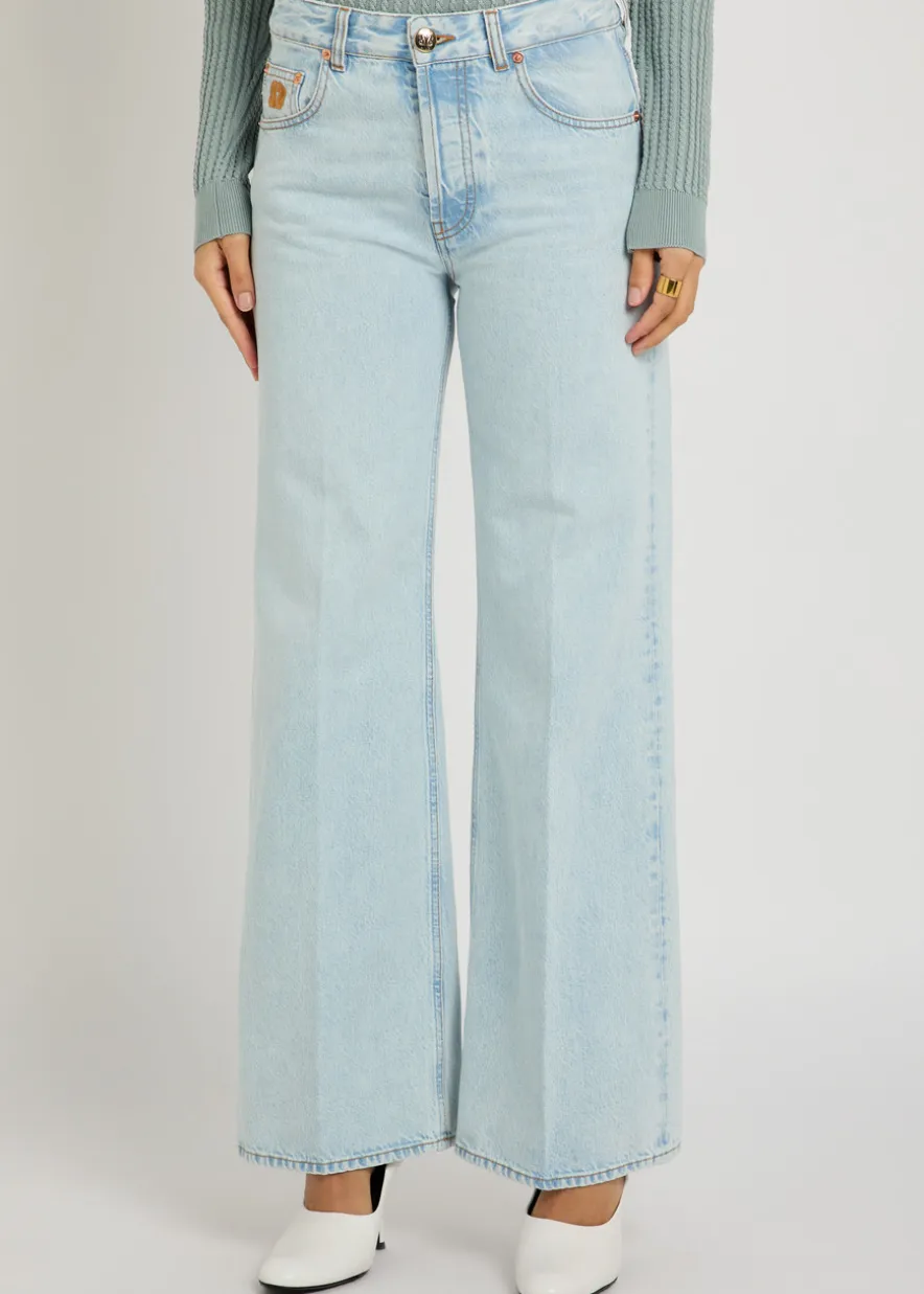 Maline Flared-leg jeans