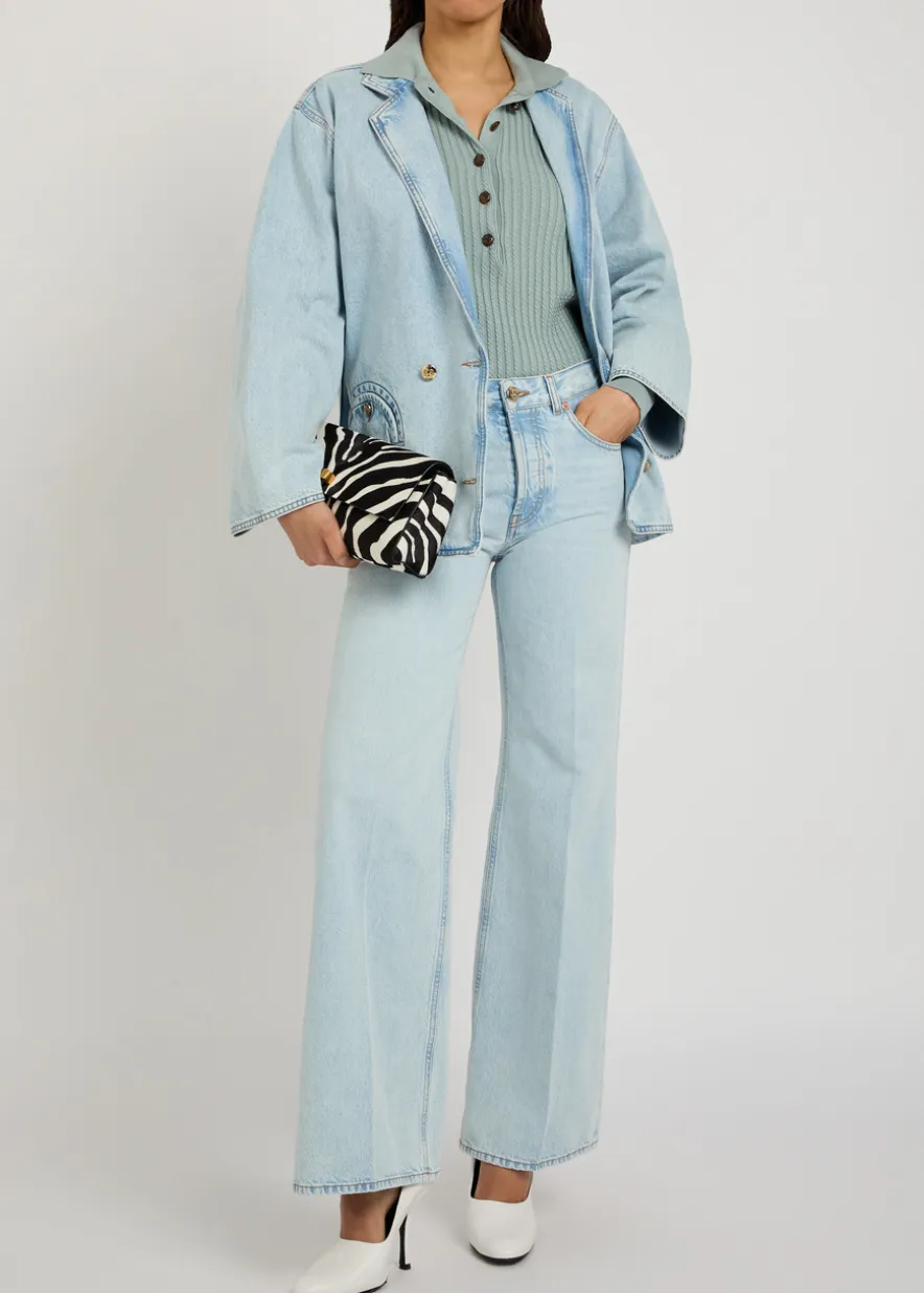 Maline Flared-leg jeans