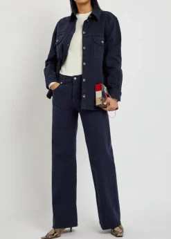 Maline flared-leg jeans