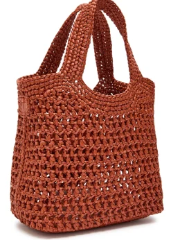 Manici mini raffia top handle bag