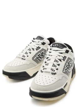 MA-94 panelled leather sneakers