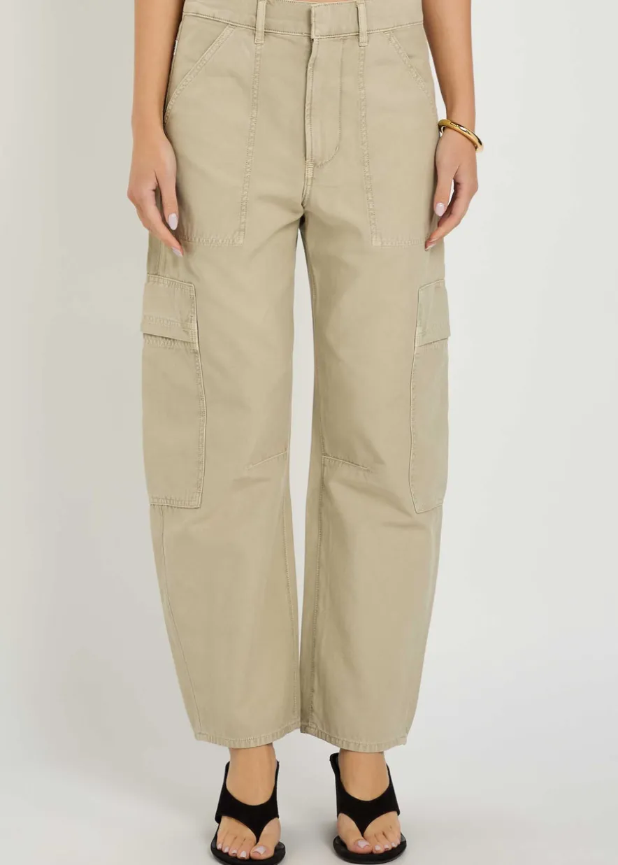 Marcelle cotton-twill cargo trousers