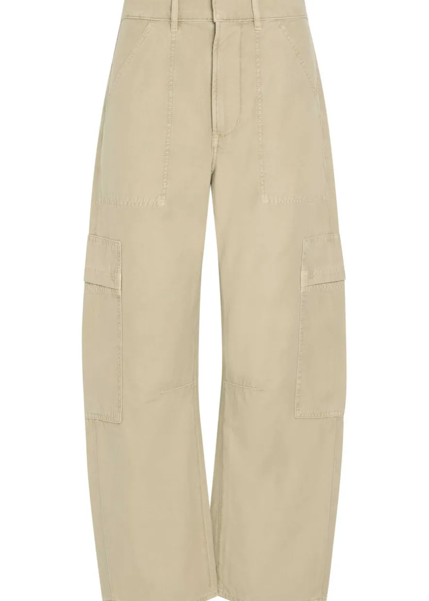 Marcelle cotton-twill cargo trousers