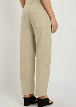 Marcelle cotton-twill cargo trousers