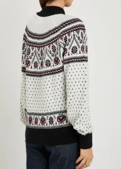 Marc Fair Isle cashmere cardigan