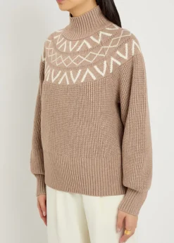 Marcie Fair Isle knit jumper