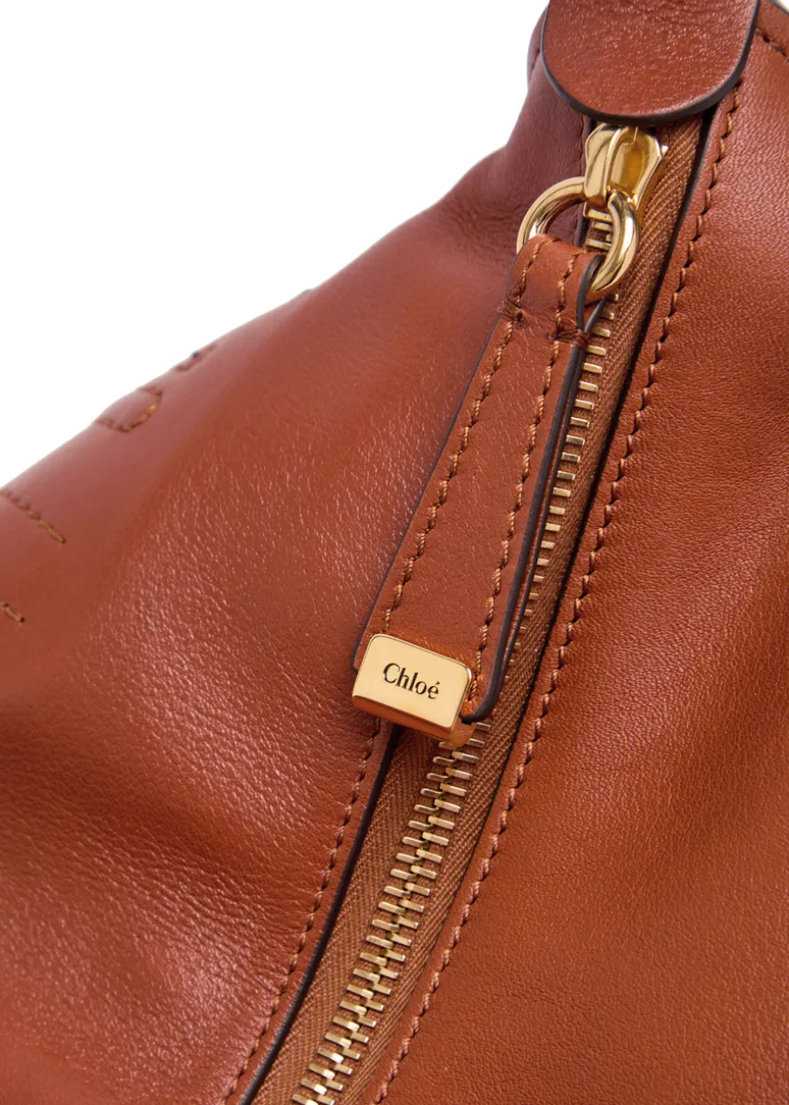 Marcie medium leather shoulder bag
