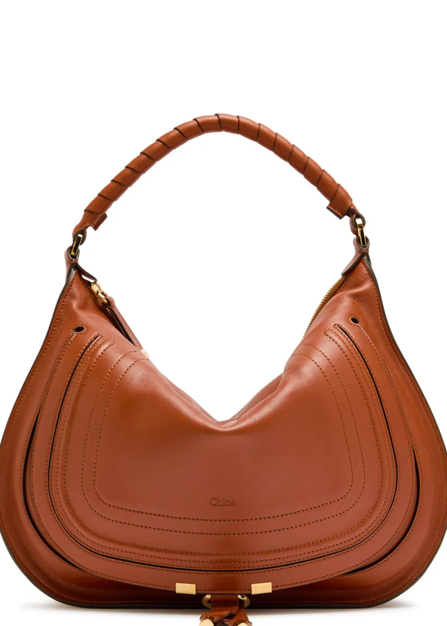 Marcie medium leather shoulder bag