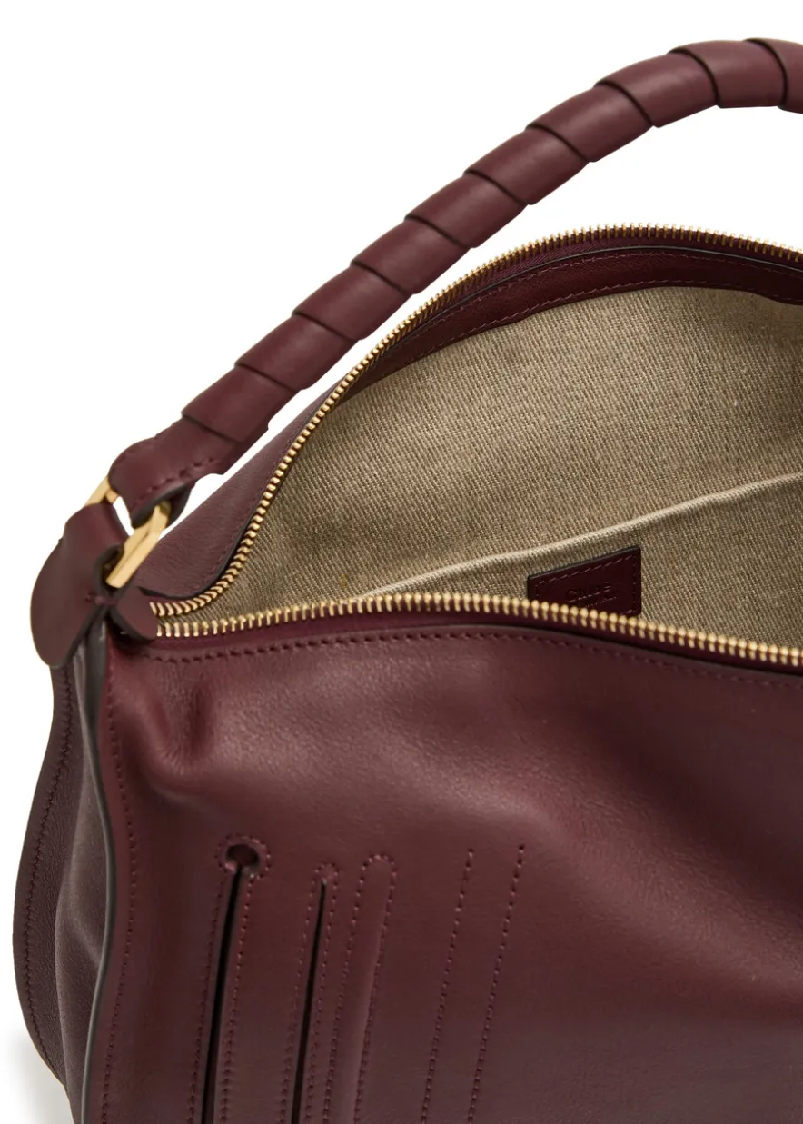 Marcie medium leather shoulder bag
