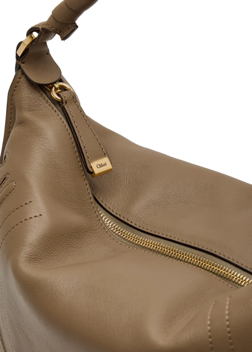 Marcie medium leather shoulder bag