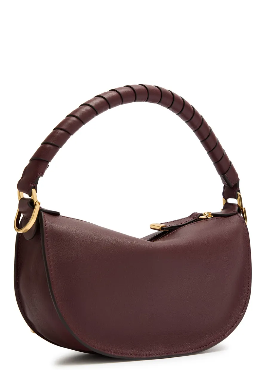 Marcie mini leather shoulder bag