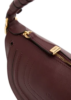 Marcie mini leather shoulder bag