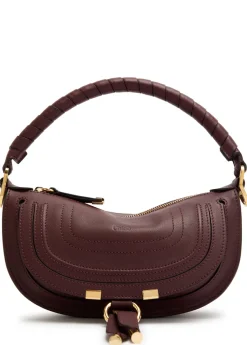 Marcie mini leather shoulder bag