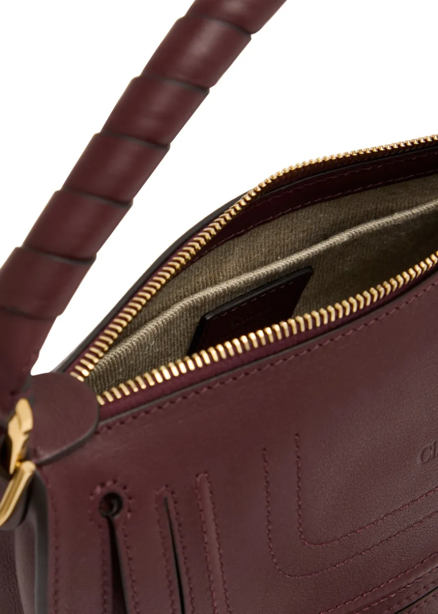 Marcie mini leather shoulder bag