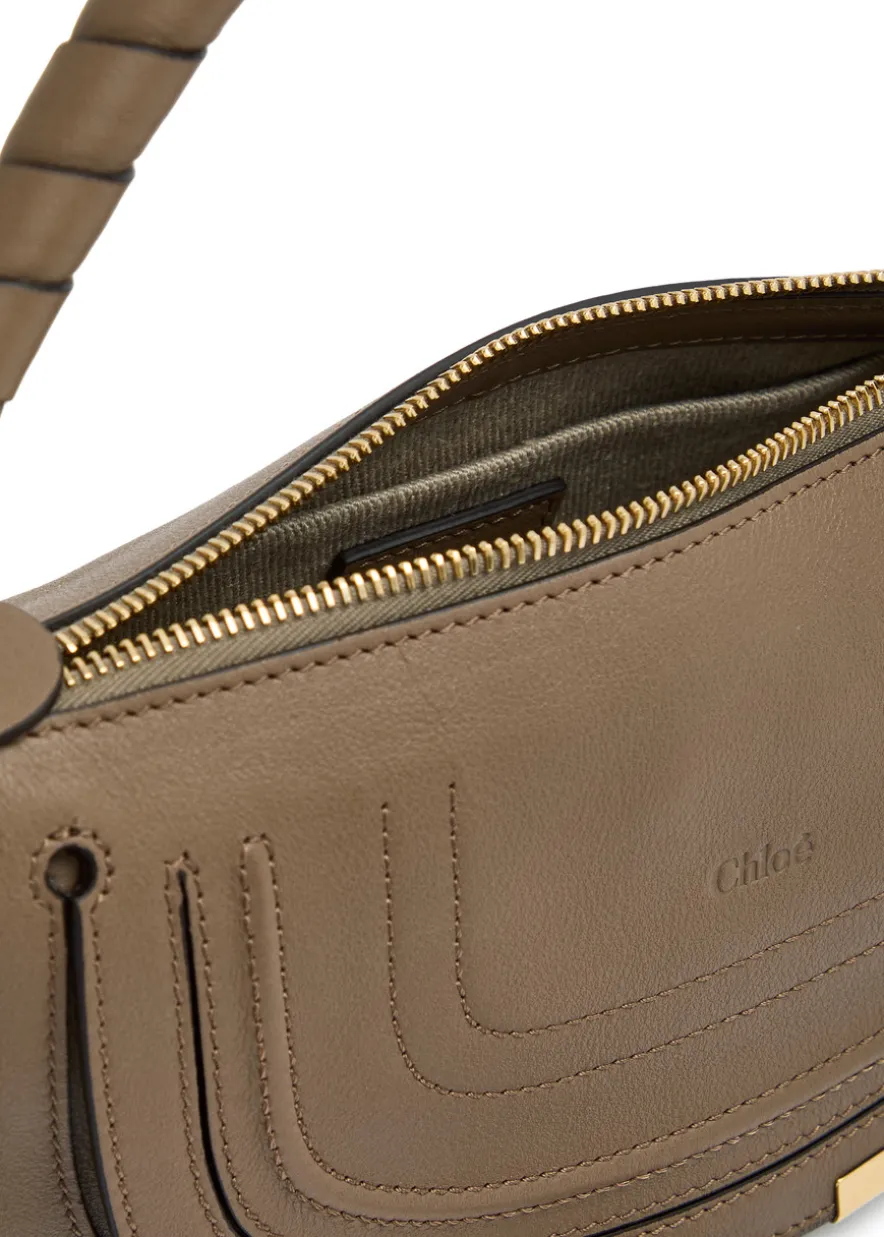 Marcie mini leather shoulder bag